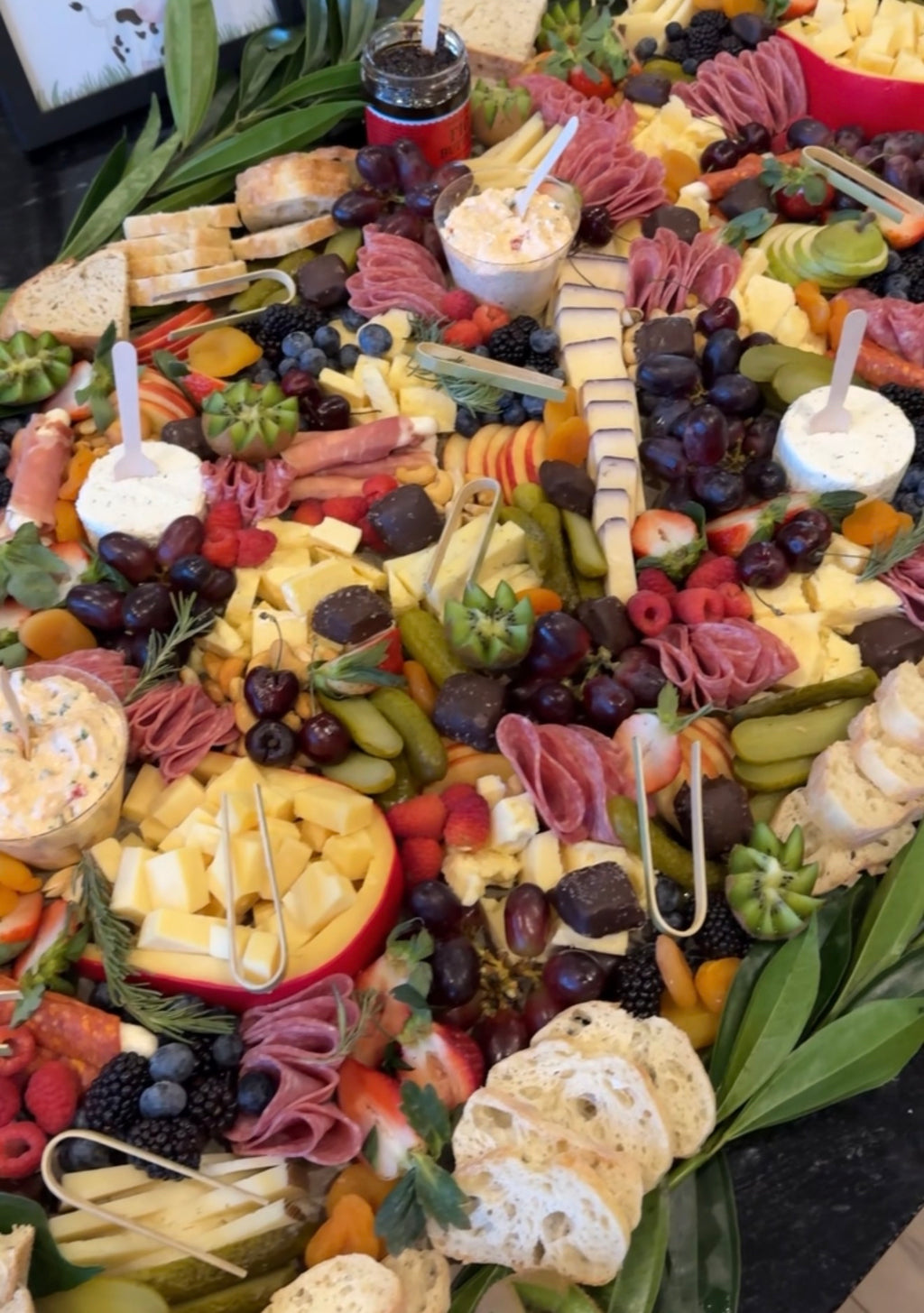 Flat Lay Grazing Spread