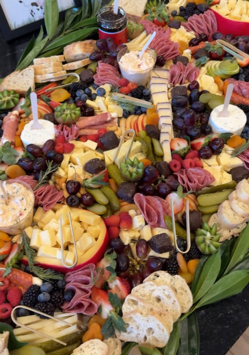 Flat Lay Grazing Spread